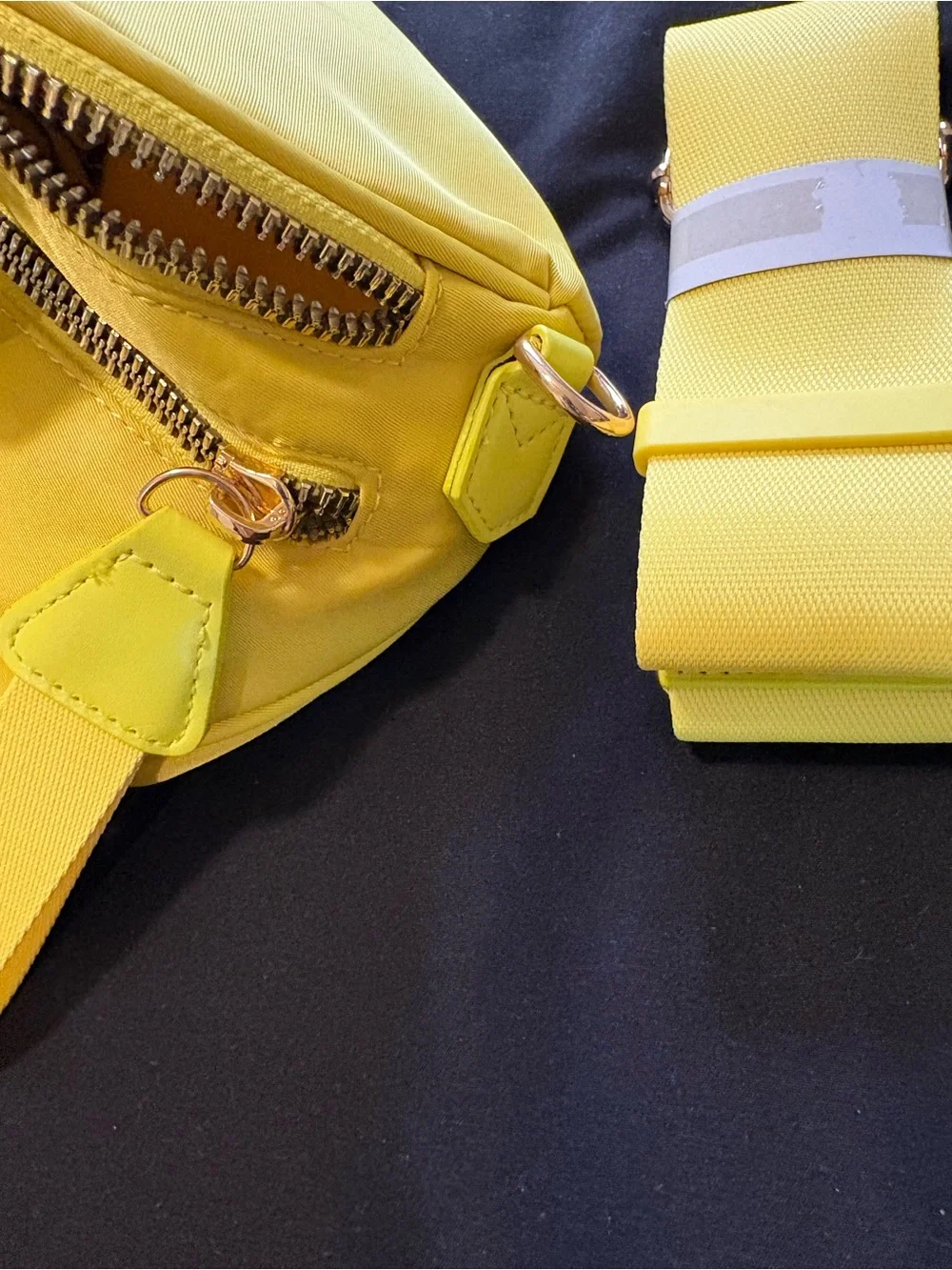 Yellow Women's Crossbody Belt Bag